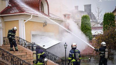 Пожежа, яка сталась у Великокучурівській громаді