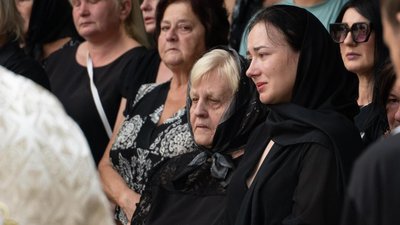 В Ужгороді попрощалися із полеглим на війні Степаном Білкеєм