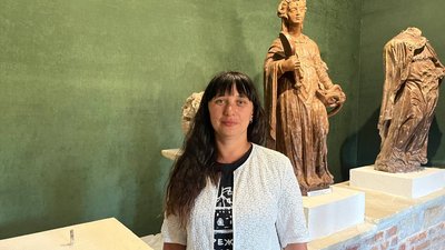 Олена Лугова, завідувачка державного історико-архітектурного заповідника в Бережанах Олена Лугова, завідувачка державного історико-архітектурного заповідника в Бережанах