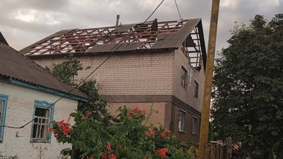 В селі Іванівка на Полтавщині вітер наробив шкоди