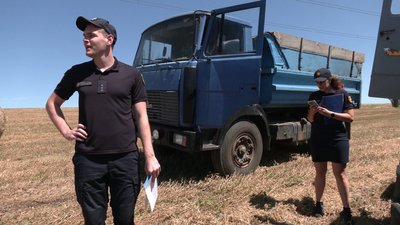 Попередити пожежу під час жнив. На Рівненщині рятувальники інспектували фермерів Попередити пожежу під час жнив. На Рівненщині рятувальники інспектували фермерів