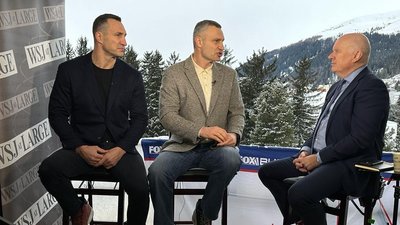 "Говоримо про те, як Україні перемогти та про повоєнне відновлення" — Кличко у Давосі