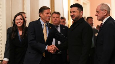 Зеленський та Блюменталь