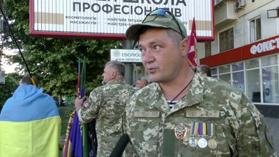 У Херсоні в День Незалежності відбувся "Марш захисників України" У Херсоні в День Незалежності відбувся "Марш захисників України"
