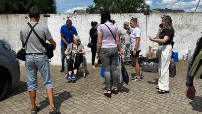 На Закарпаття прибув евакуаційний потяг із Харкова На Закарпаття прибув евакуаційний потяг із Харкова