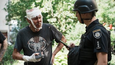 Чоловік дістав поранень через ракетний удар РФ по Харкову 8 липня