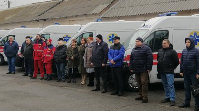 Медики Вінниччини отримали нові автомобілі швидкої допомоги Медики Вінниччини отримали нові автомобілі швидкої допомоги