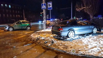 У Полтаві під час аварії травмувалося двоє людей