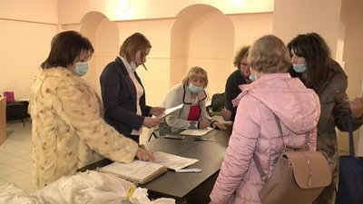 Підрахунок голосів у Полтавській міській ТВК