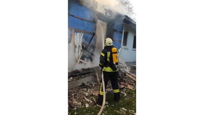 На Івано-Франківщині горів житловий будинок — травмувався чоловік