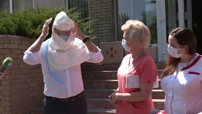 150 шоломів: харківські інженери роблять захист для лікарів України 150 шоломів: харківські інженери роблять захист для лікарів України