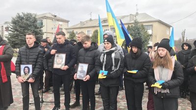 Прощання з бійцем Прощання з бійцем