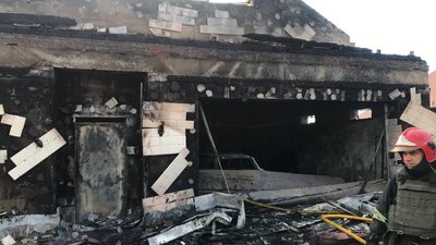 Внаслідок обстрілу Циркунівської громади на Харківщині згорів будинок