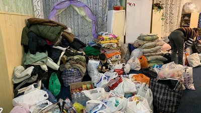 У Краматорську збирають допомогу для постраждалих, фото: Донецька обласна державна адміністрація У Краматорську збирають допомогу для постраждалих, фото: Донецька обласна державна адміністрація
