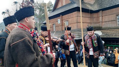 У Криворівні на Франківщині святкують Різдво Христове У Криворівні на Франківщині святкують Різдво Христове