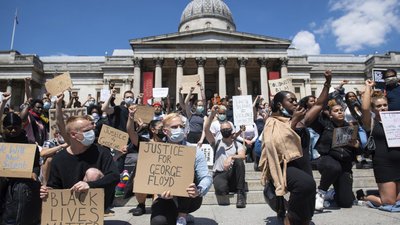 Протести проти расизму у Лондоні Протести проти расизму у Лондоні