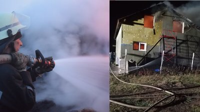 На Одещині горів приватний будинок: вогонь охопив 120 квадратних метрів