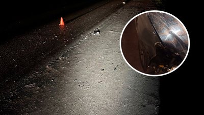 На Харківщині Lexus збив пенсіонера і втік з місця ДТП 