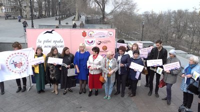 «Рівність – традиційна цінність»: в Одесі пройшов Марш жінок