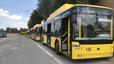 Перші десять нових тролейбусів Перші десять нових тролейбусів
