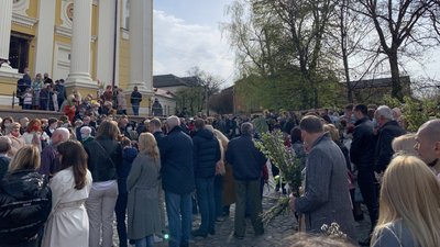 Вербну неділю святкують віряни східного обряду в Ужгороді