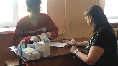 У Полтаві безплатно перевіряли рівень цукру у крові