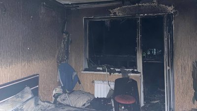 Пожежа в Московському районі Харкова: вогонь охопив квартиру і три балкони Пожежа в Московському районі Харкова: вогонь охопив квартиру і три балкони