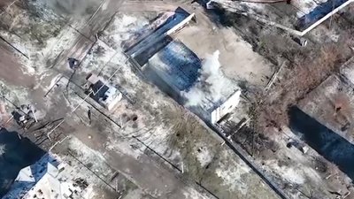 Прикордонники розбили піхоту російських окупантів під Соледаром, яка ховалася в окопах