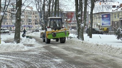 На Полтавщині за добу випало близько 6 сантиметрів снігу