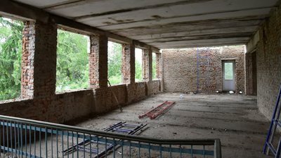 Ремонтні роботи в будівлі майбутнього музею історико-культурного заповідника "Більськ" Ремонтні роботи в будівлі майбутнього музею історико-культурного заповідника "Більськ"