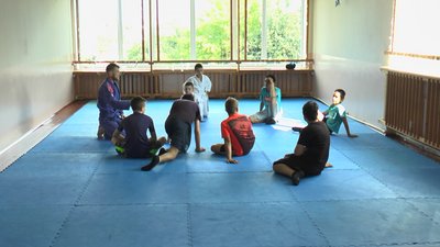 Ветерани АТО організували для дітей тренування з джиу-джитсу Ветерани АТО організували для дітей тренування з джиу-джитсу