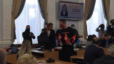 Депутати Миколаївської міської ради зібралися на третю чергову сесію Депутати Миколаївської міської ради зібралися на третю чергову сесію