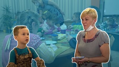 У Черкасах дошкільнята розмалювали каміння, щоб подарувати святому Миколаю