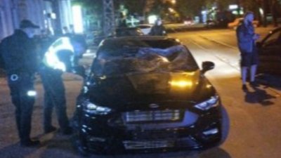 У Миколаєві затримали водія, який наїхав на двох пішоходів та втік з місця ДТП