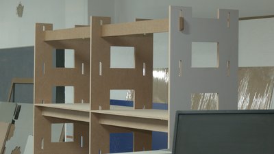 Треба матеріали: підприємець з Рівного безплатно розробляє меблі для сховищ Треба матеріали: підприємець з Рівного безплатно розробляє меблі для сховищ