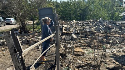 У Знам'янці на Кіровоградщині третій день ліквідовують наслідки дронової атаки