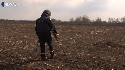 Снаряди часів Другої світової виявили на Черкащині Снаряди часів Другої світової виявили на Черкащині