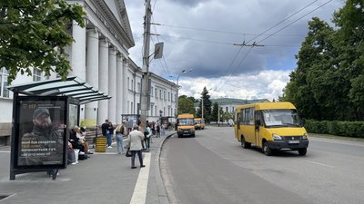 У Полтаві маршрутчик увімкнув російську музику
