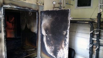 У Черкасах гасили пожежу в онкодиспансері У Черкасах гасили пожежу в онкодиспансері