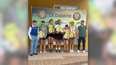 Сумські тенісистки розіграли медалі на турнірі у Луцьку