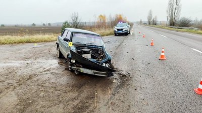 Внаслідок ДТП були травмовані двоє людей 