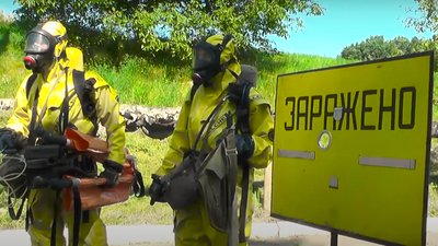 Вінницькі рятувальники ліквідовували наслідки умовного викиду хлору