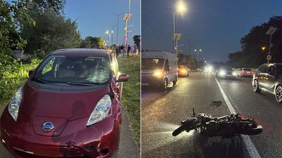 У Хмельницькому районі в ДТП травмувалась 16-річна мотоциклістка, серпень 2026 року