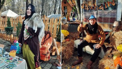 Середньовічні лицарські бої: в Ужгороді пройшов ярмарок "На Самайн" Середньовічні лицарські бої: в Ужгороді пройшов ярмарок "На Самайн"