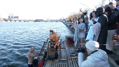 Миколаївці долучилися до святкування Водохреща