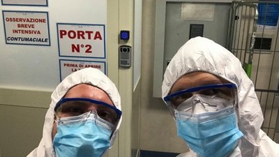Історія лікаря, який три тижні лікував хворих на COVID-19 у Італії