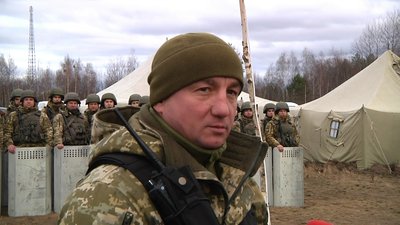 На Житомирщині охорону кордону з Білоруссю посилили резервістами Нацгвардії, поліції та ЗСУ На Житомирщині охорону кордону з Білоруссю посилили резервістами Нацгвардії, поліції та ЗСУ