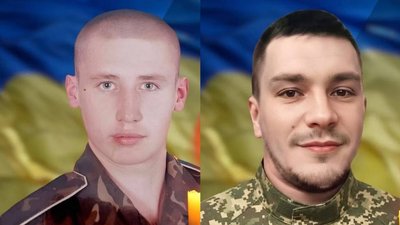 Полеглі військові з Буковини Козак та Мельник