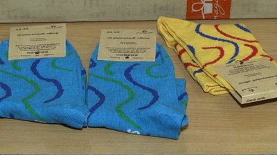 У Житомирі продають шкарпетки, щоб грошима підтримати дітей з синдромом Дауна У Житомирі продають шкарпетки, щоб грошима підтримати дітей з синдромом Дауна