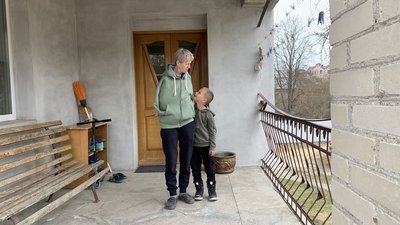 Галина Товкач з онуком Галина Товкач з онуком